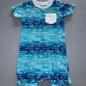 Ocean Wave Kids Romper